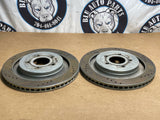 2015-23 Ford Mustang Rear Brake Rotors Pair 195