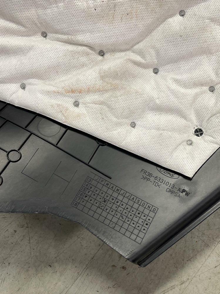2015-17 Ford Mustang Rear Interior Plastics Set 193