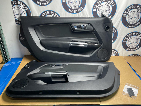 2015-17 Ford Mustang Door Panels Pair 193