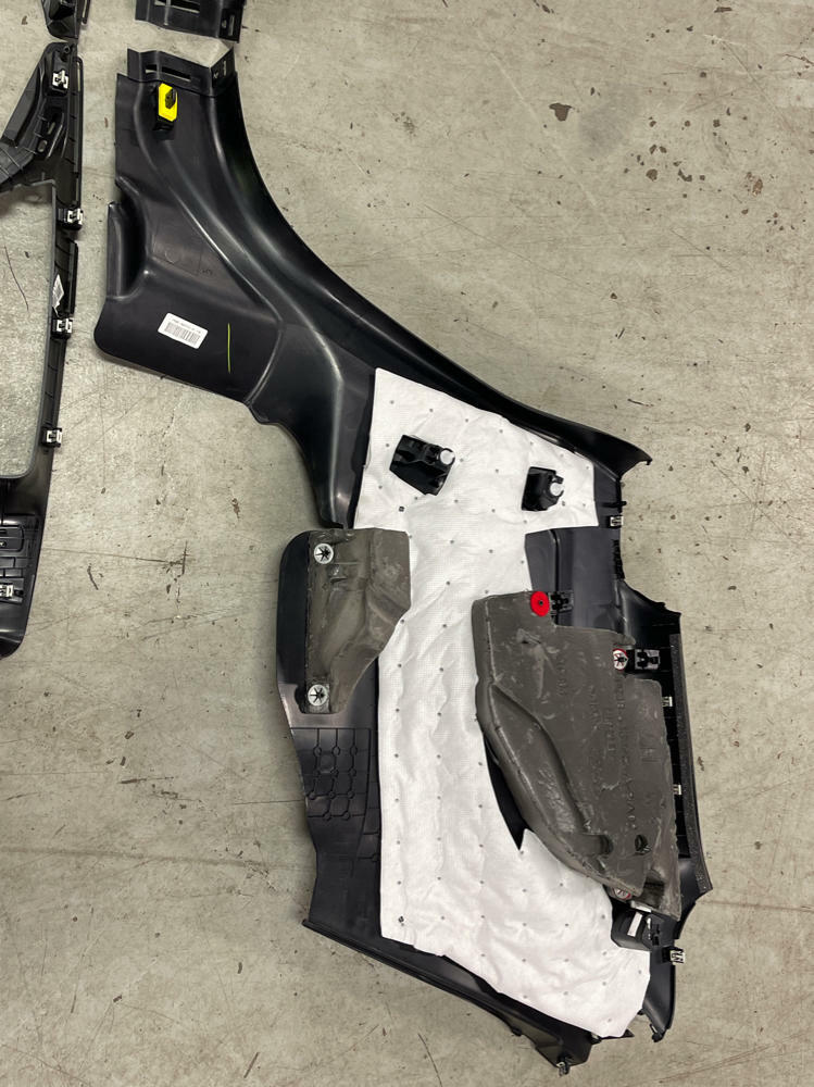 2018-23 Ford Mustang GT Rear Interior Plastics Set (4pcs) 194