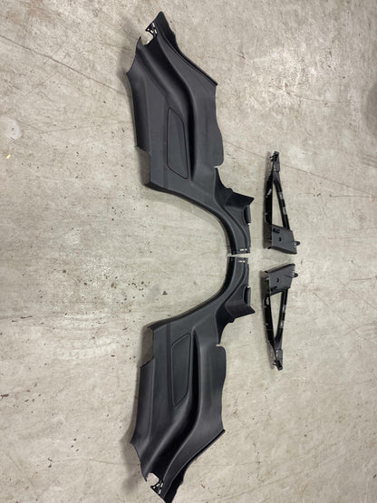 2018-23 Ford Mustang GT Rear Interior Plastics Set (4pcs) 194