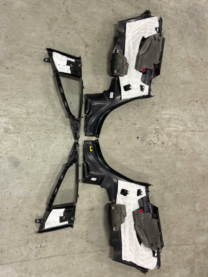 2018-23 Ford Mustang GT Rear Interior Plastics Set (4pcs) 194