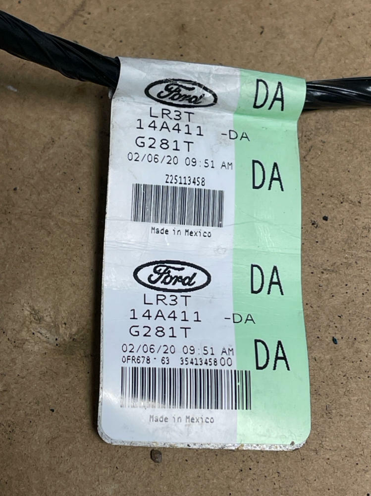 2018-23 Ford Mustang GT WIFI Antenna Module Wiring Harness 206