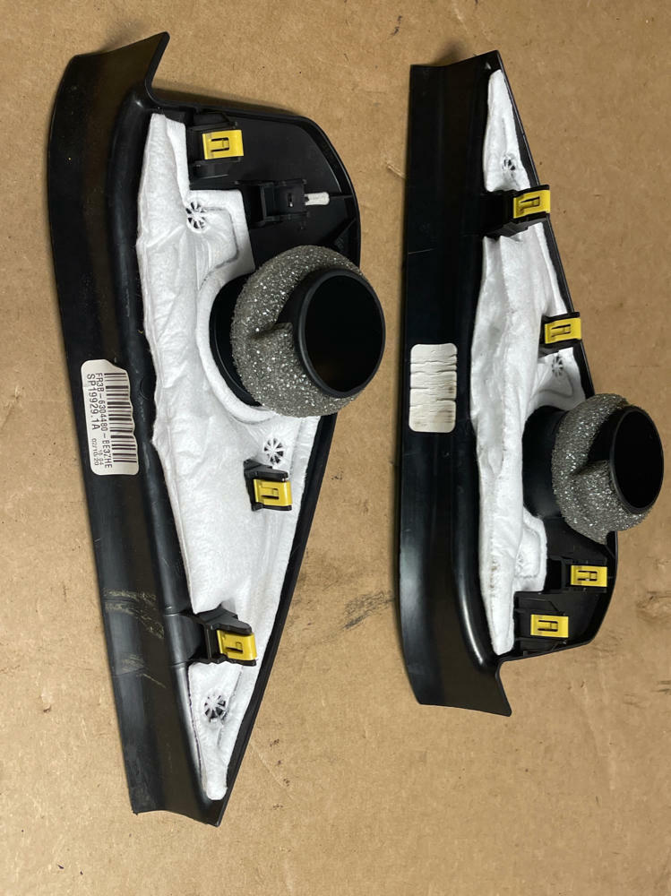2018-23 Ford Mustang GT Dash Cap End Covers Pair 206