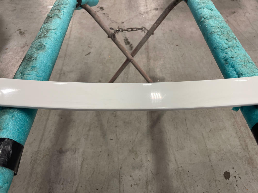 2018-23 Ford Mustang GT Spoiler- Oxford White 205