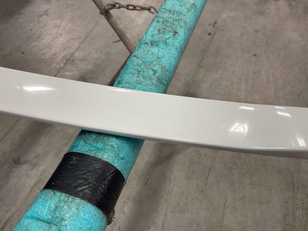 2018-23 Ford Mustang GT Spoiler- Oxford White 205