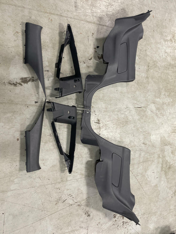 2018-23 Ford Mustang GT Coupe Interior Plastics Set (6pcs) 205