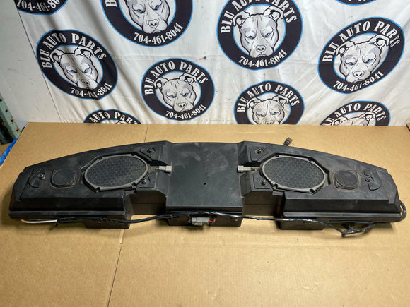 2003-04 Ford Mustang SVT Cobra Rear Speaker Panel w/ Amps 203