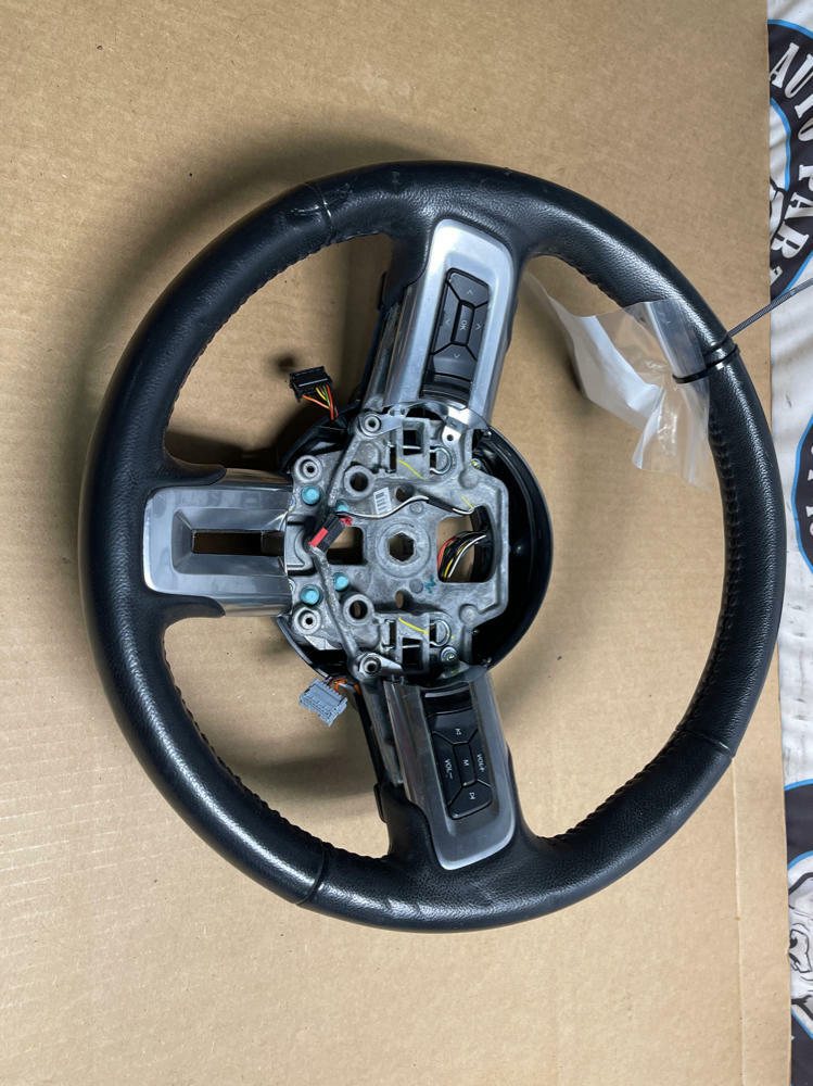2015-23 Ford Mustang Steering Wheel Leather w/ Paddles 210