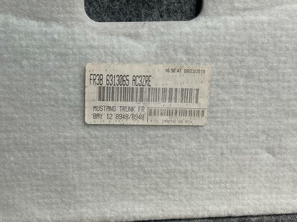 2015-17 Ford Mustang Front Trunk Panel Carpet 210