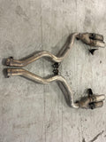 2015-17 Ford Mustang Cat Back No Mufflers w/ Quad Tips 210