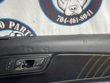 2015-23 Ford Mustang Door Panels Pair LH RH Yellow Stitching 210