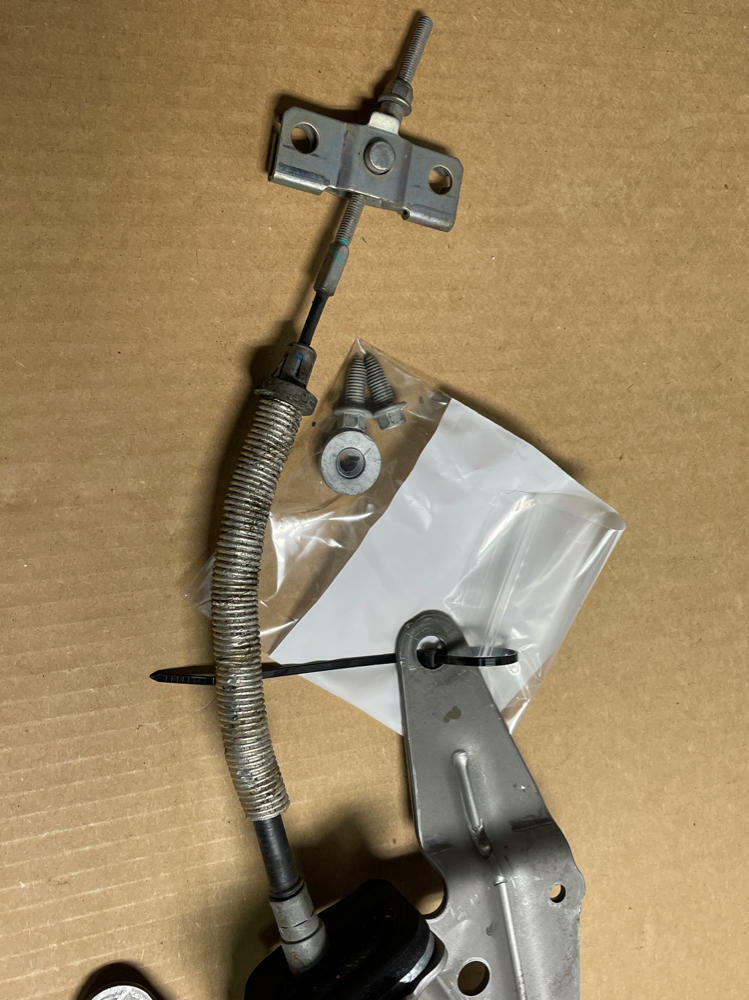 2015-23 Ford Mustang Leather E-Brake Parking Brake Assembly 210