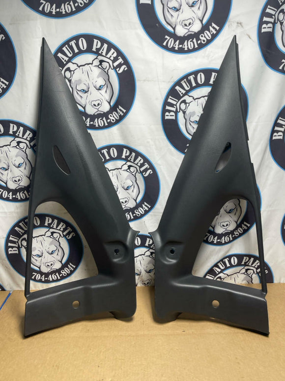 2003-04 Ford Mustang SVT Cobra Rear Quarter Window Covers Interior 218