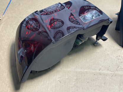 1999-04 Ford Mustang SVT Cobra GT Saleen Raxiom Smoked Tail Lights 218