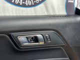 2018-23 Ford Mustang Door Panels Pair Premium Leather- Silver Stitching 204