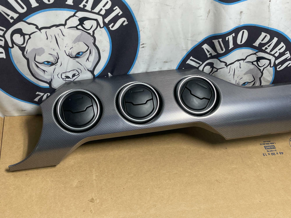 2018-23 Ford Mustang Dash Trim HVAC Vents 204