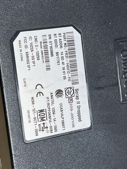2015-17 Ford Mustang Sync/Communication Module 198