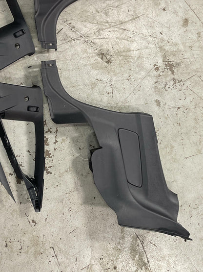 2015-17 Ford Mustang Coupe Rear Interior Plastics Set (6 Pieces) 198
