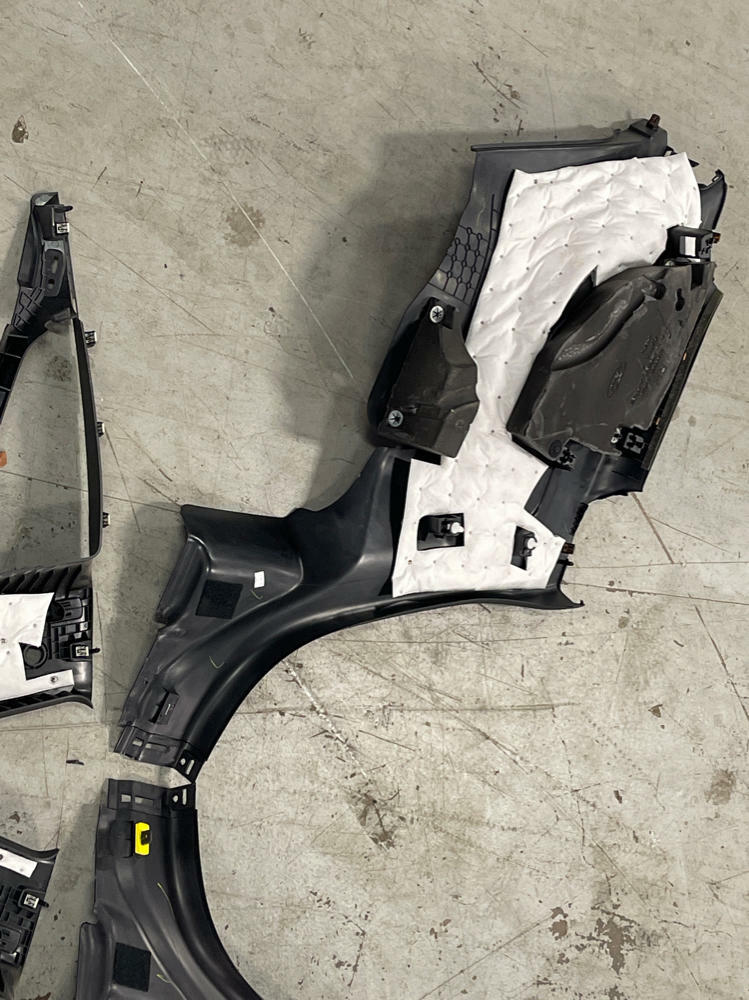 2015-17 Ford Mustang Coupe Rear Interior Plastics Set (6 Pieces) 198
