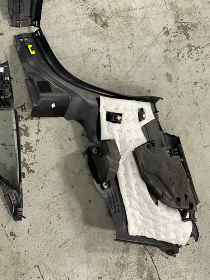 2015-17 Ford Mustang Coupe Rear Interior Plastics Set (6 Pieces) 198
