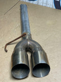Ford Mustang S550 GT Aftermarket Dual Muffler Tips (Tips only) BA