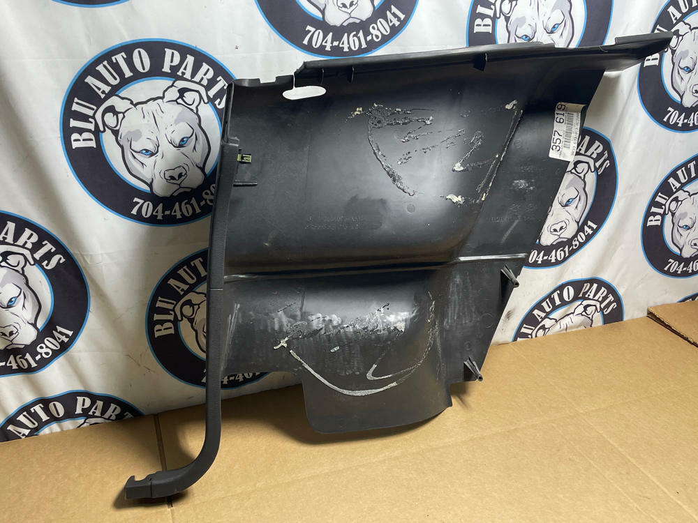 2003-04 Ford Mustang SVT Cobra Coupe Driver Lower Quarter Interior Plastic 220