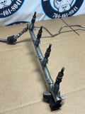 2007-09 Mercedes E63 AMG Fuel Rail w/ Injectors- for M156 6.2 V8 215