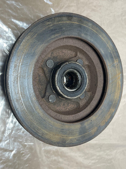 1987-93 Ford Mustang GT Driver Front LH Hub/Rotor- 4 Lug 201