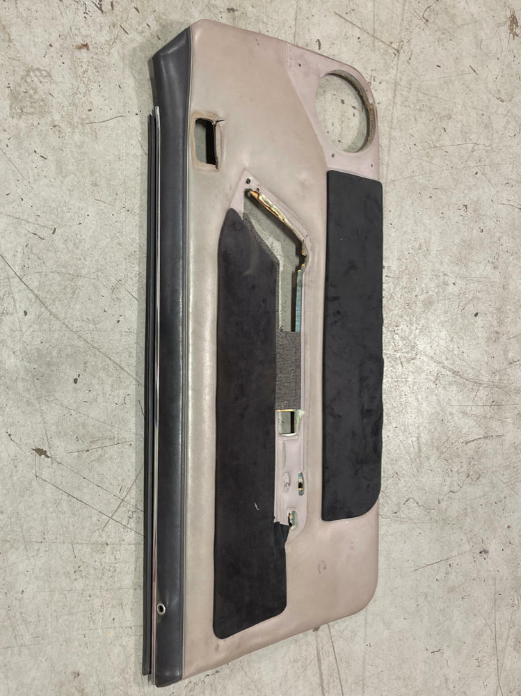 1987-93 Ford Mustang GT Driver Door Panel- Opal Grey 201