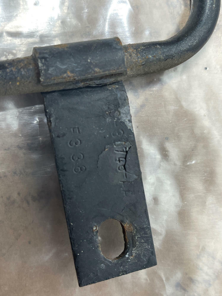 1987-93 Ford Mustang GT Power Steering Cooler Hardline 201