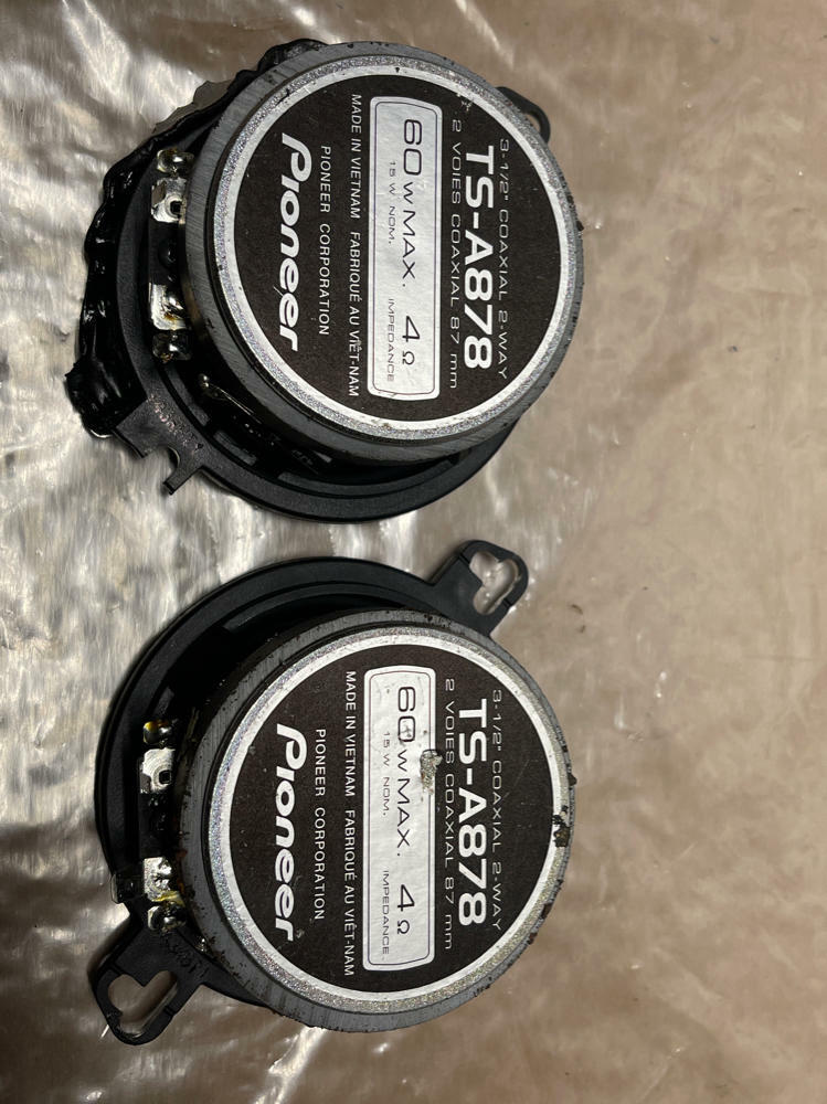 1987-93 Ford Mustang GT Pioneer Tweeter Speakers Set 201