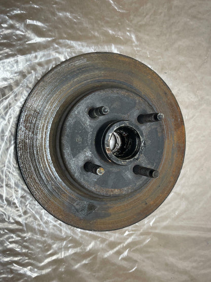 1987-93 Ford Mustang GT Driver Front LH Hub/Rotor- 4 Lug 201