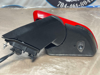 2015-23 Ford Mustang Driver LH Mirror PQ Race Red Heated Puddle 212