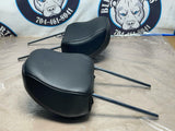 2015-23 Ford Mustang Leather Front Seat Head Rest Pair 212