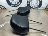 2015-23 Ford Mustang Leather Front Seat Head Rest Pair 212