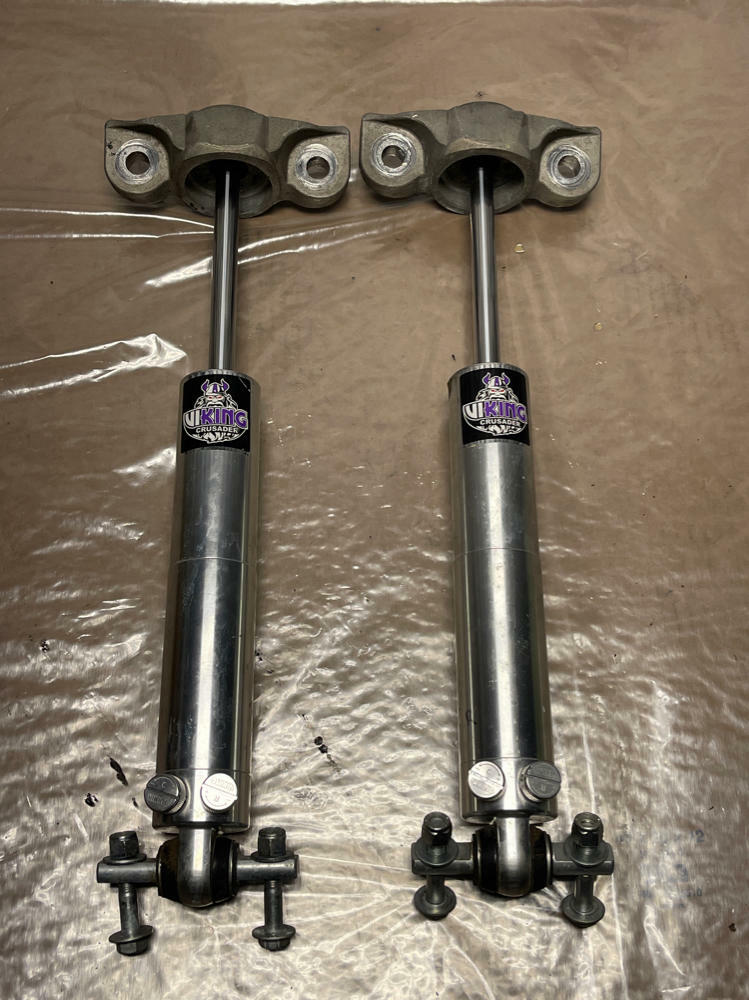 2015-23 Ford Mustang Crusader GT Viking Double Adjustable Rear Shocks 222