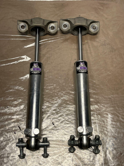 2015-23 Ford Mustang Crusader GT Viking Double Adjustable Rear Shocks 222