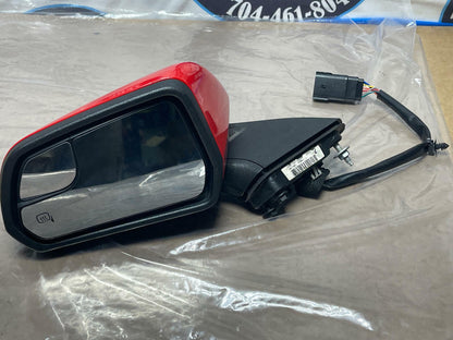 2015-23 Ford Mustang Driver LH Mirror PQ Race Red Heated Puddle 212