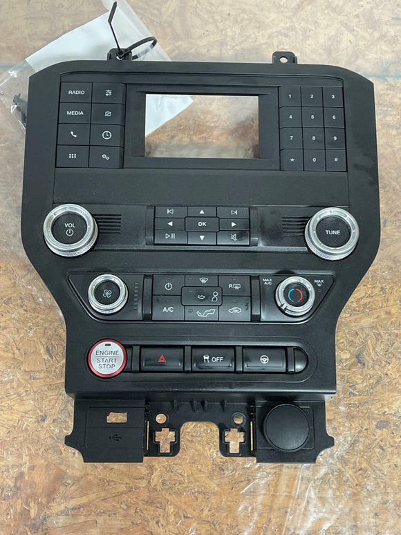 2019-23 Ford Mustang GT S550 5.0 OEM Radio & Bezel Push Button Start 216