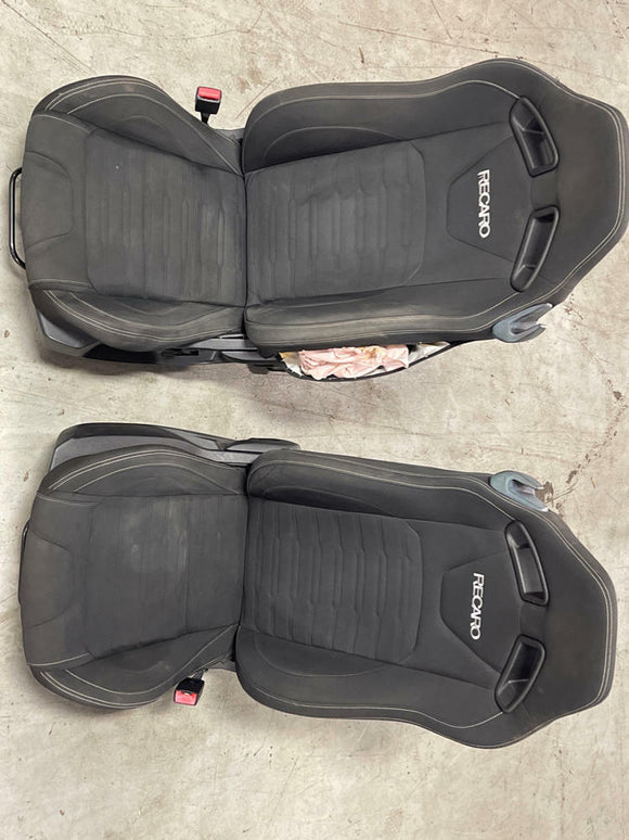 2015-23 Ford Mustang S550 Cloth Recaro Seats Blown Bag 227