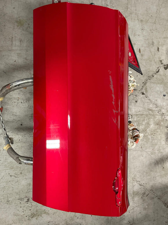 2011-14 Ford Mustang Driver LH Door Assembly (RZ- Candy Red) 232