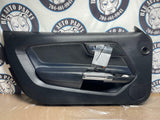 2015-17 Ford Mustang Door Panels Pair- Silver Stitching 214