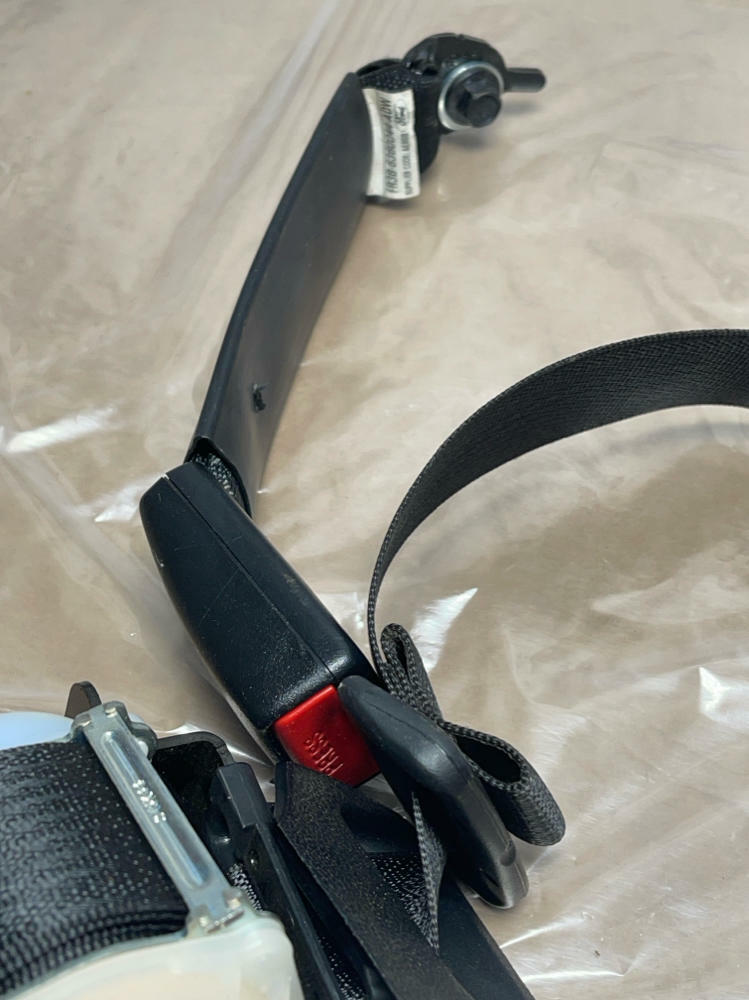 2015-17 Ford Mustang GT V6 Rear Seat Belts Pair 214