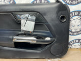 2015-17 Ford Mustang Door Panels Pair- Silver Stitching 214