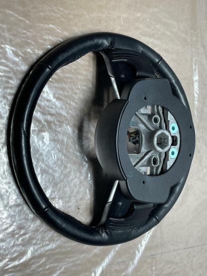 2015-17 Ford Mustang Leather Steering Wheel w/ Paddles- 6R80 214