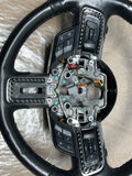 2015-17 Ford Mustang Leather Steering Wheel w/ Paddles- 6R80 214