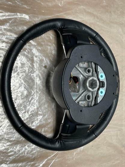 2015-23 Ford Mustang GT S550 Coyote Leather Steering Wheel 21k Miles 222