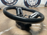 2015-17 Ford Mustang S550 GT Leather Steering Wheel- Missing Paddles 227