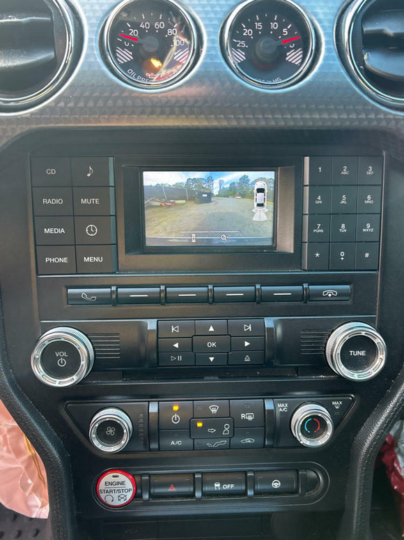 2016-23 Ford Mustang GT Eco Boost 4' Radio & Bezel Remote Start 248